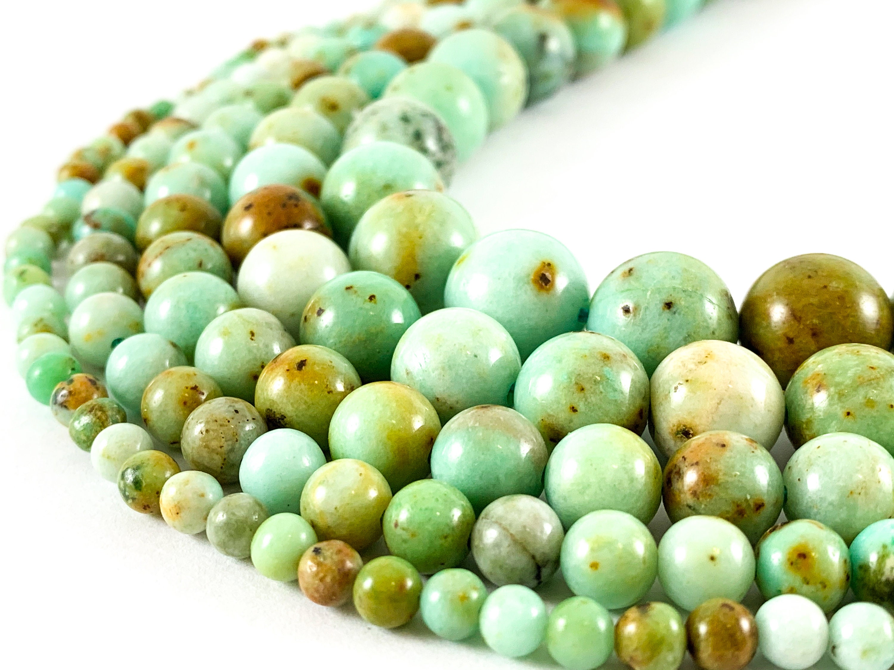 Emerald Beads Natural Burmese Jade Loose Beads For Jewelry - Temu