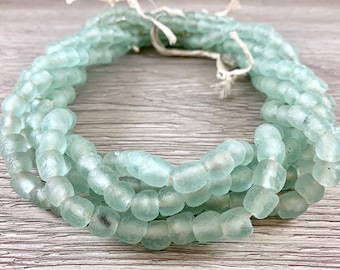 Handmade Recycled Sea Glass Beads From Ghana Africa