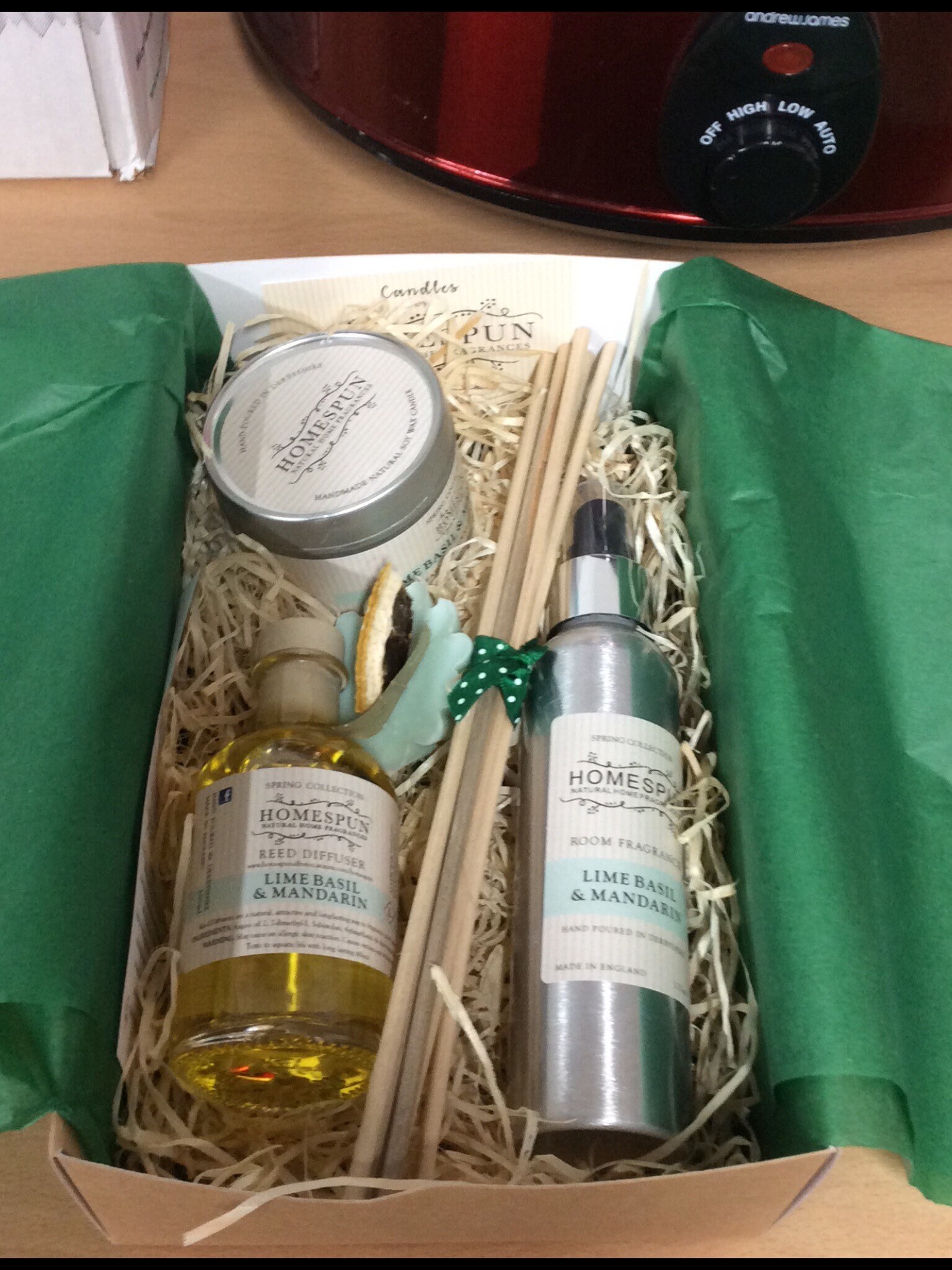 home fragrance gift set