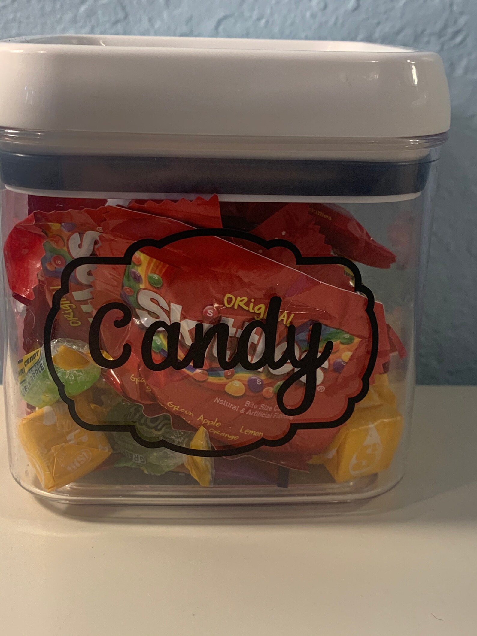 Set of 6 Food Container Label Label for containers kitchen Etsy