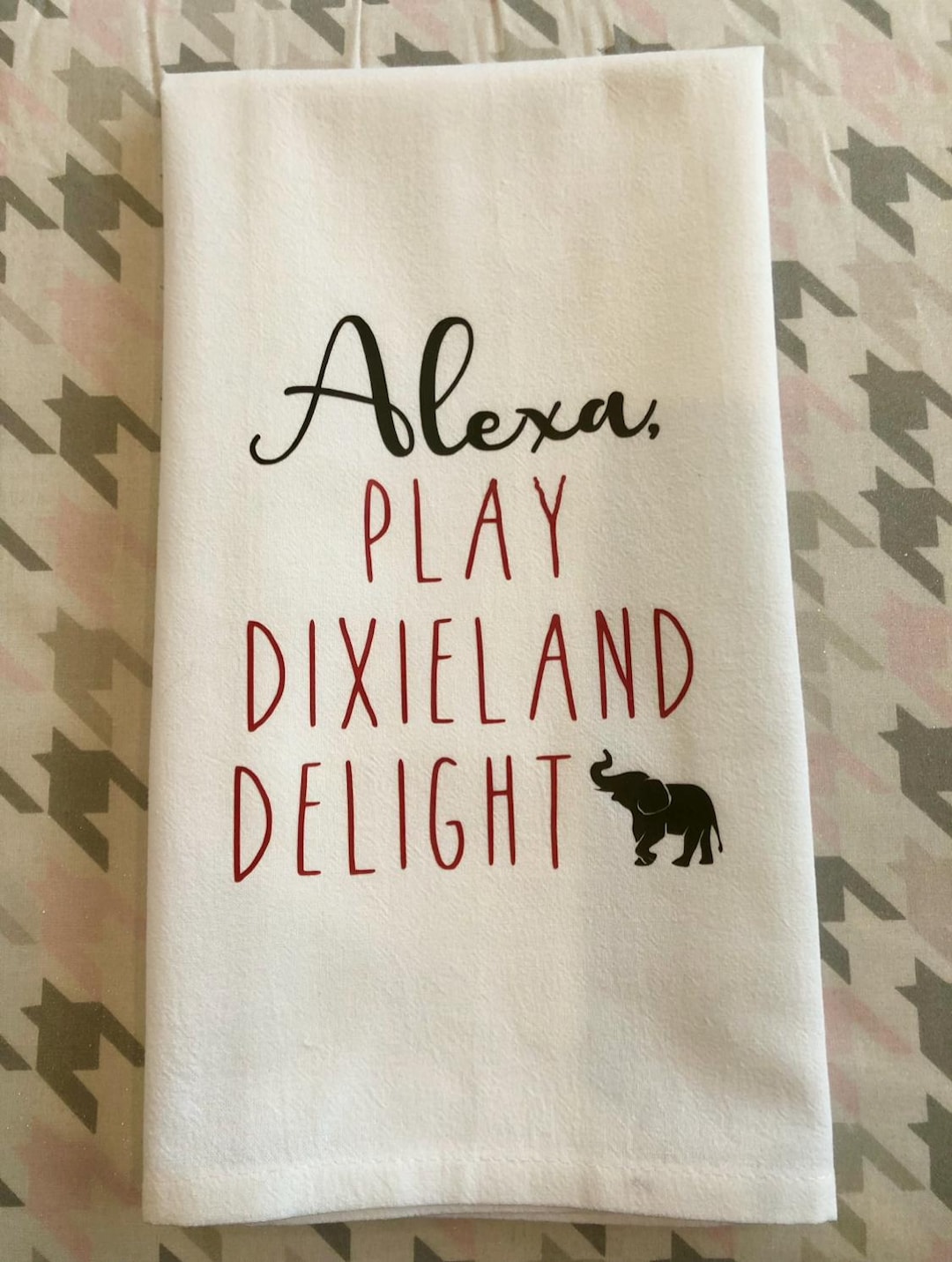 Dixieland Delight, *SAMPLES & SECONDS* , Alabama Fan Gift, Flour Sack ...