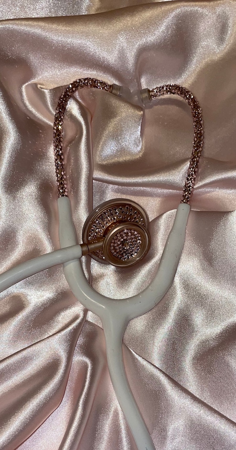 Bedazzled Rhinestone Bling Stethoscope MDF Etsy