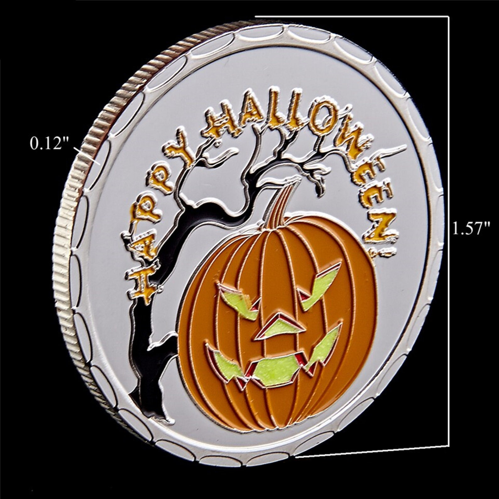 Halloween Coin Commemorative Coins Collection Collectible Coin | Etsy