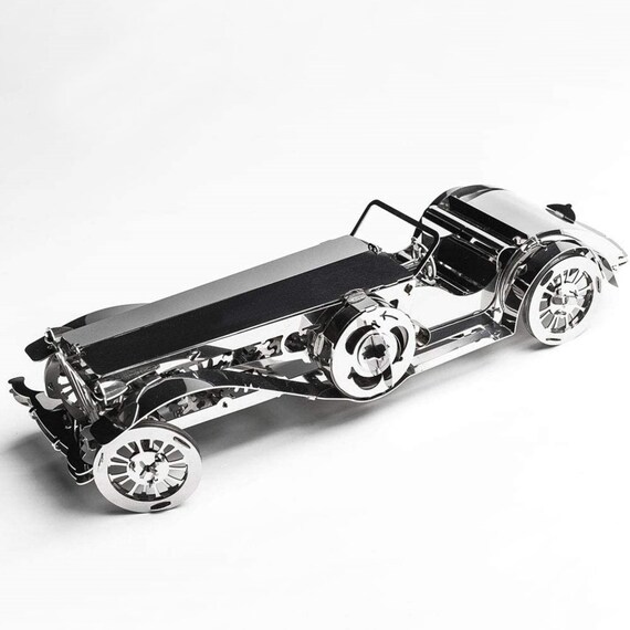 Vintage Car Model Kit Retro Car Miniature Movable Toy Etsy