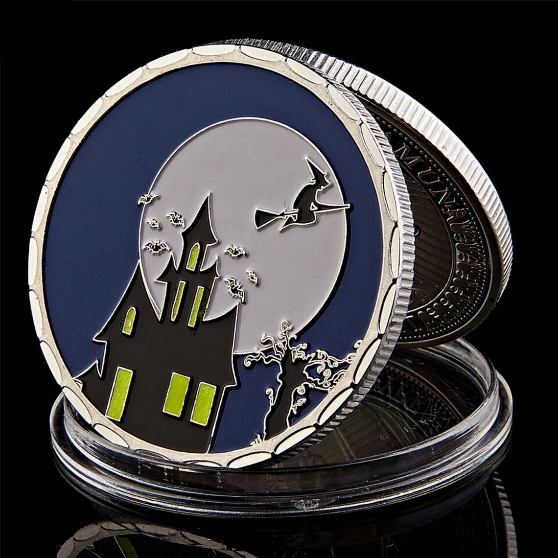 Halloween Coin Commemorative Coins Collection Collectible Coin | Etsy