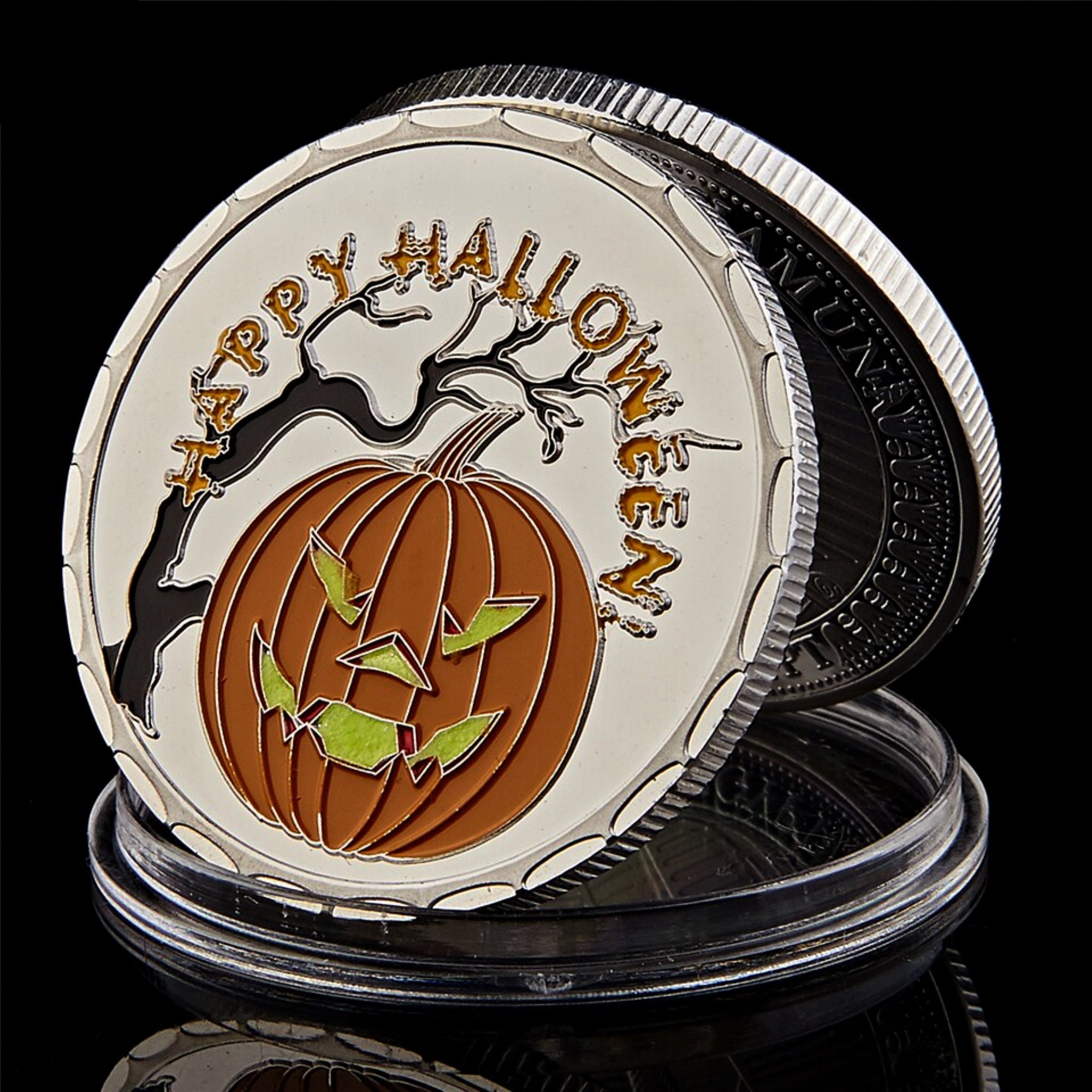 halloween coin