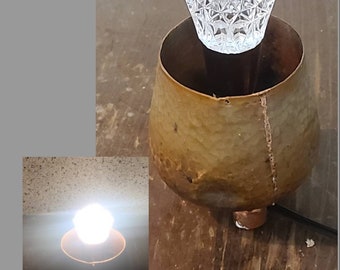 Upcycled lamp