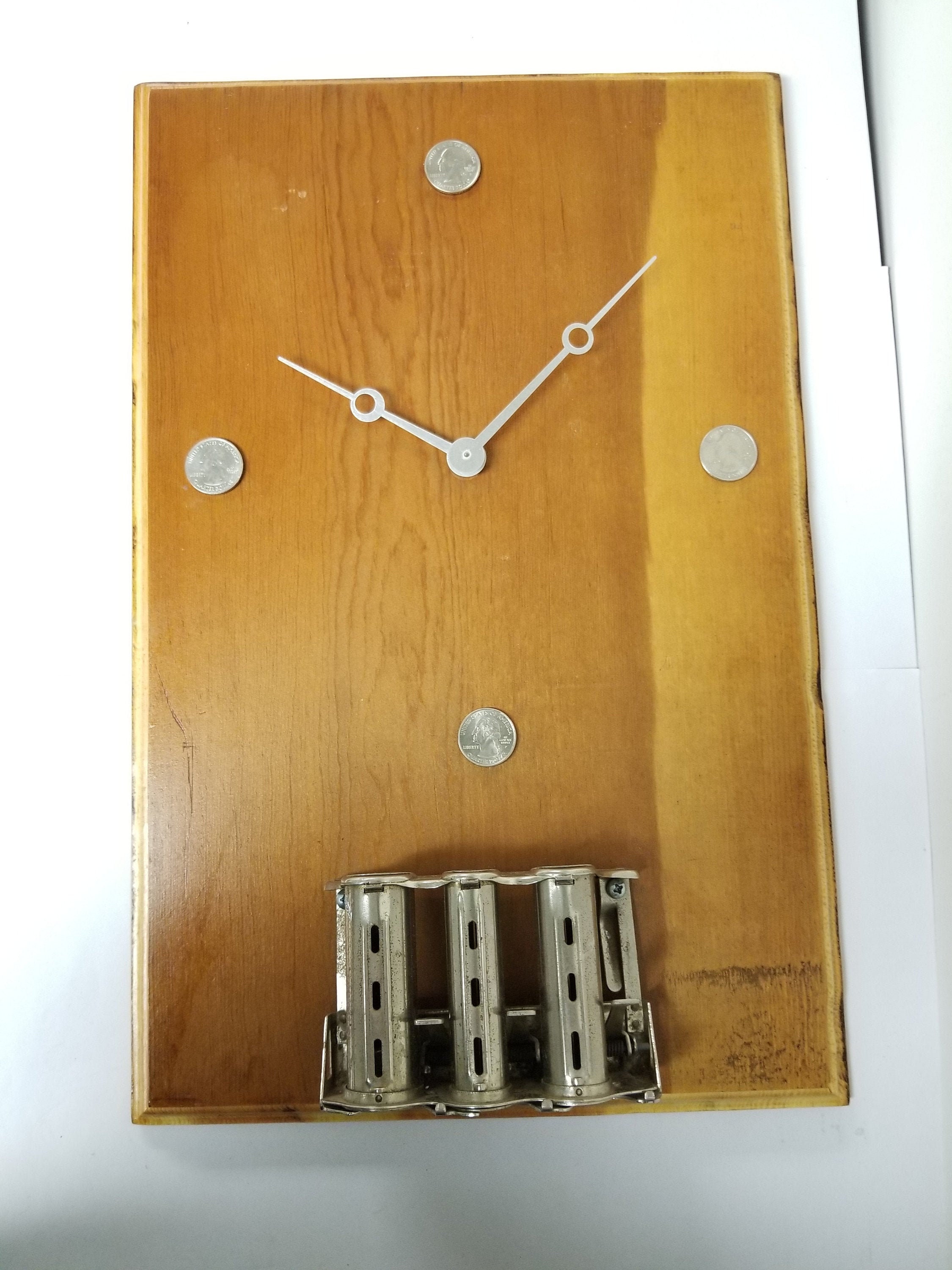 Antique Change Dispenser Wall Clock Etsy