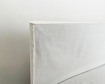 pics Linen Headboard Cover King linen headboard etsy