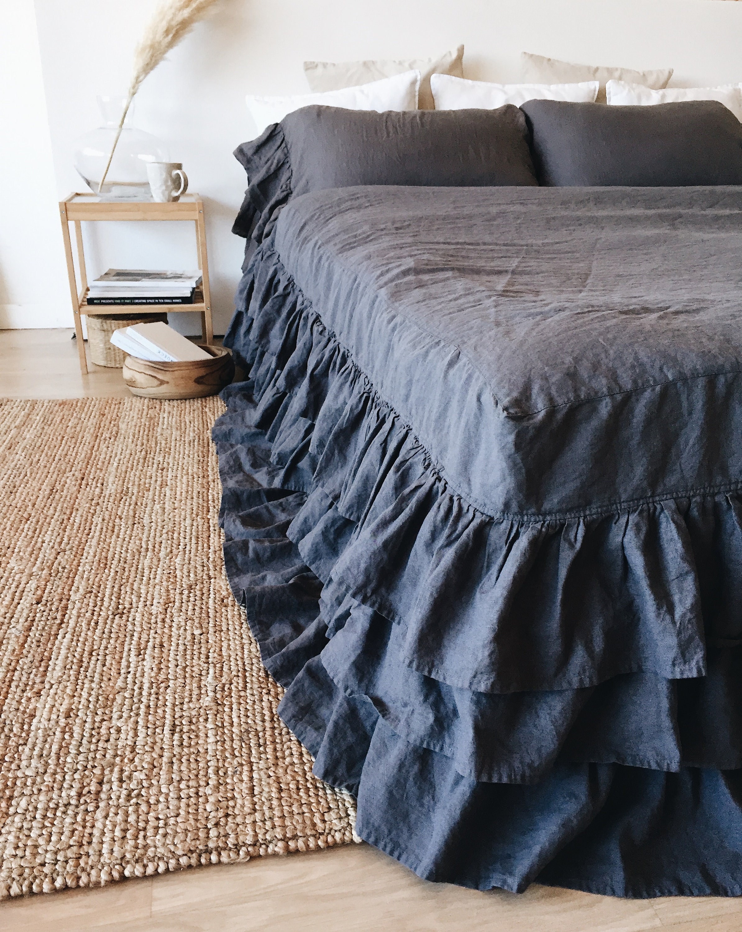 Layered bed skirt 2025