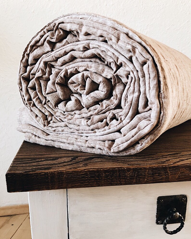 Linen Summer Blanket. Linen Throw. Linen Bed Coverlet. 100 Etsy