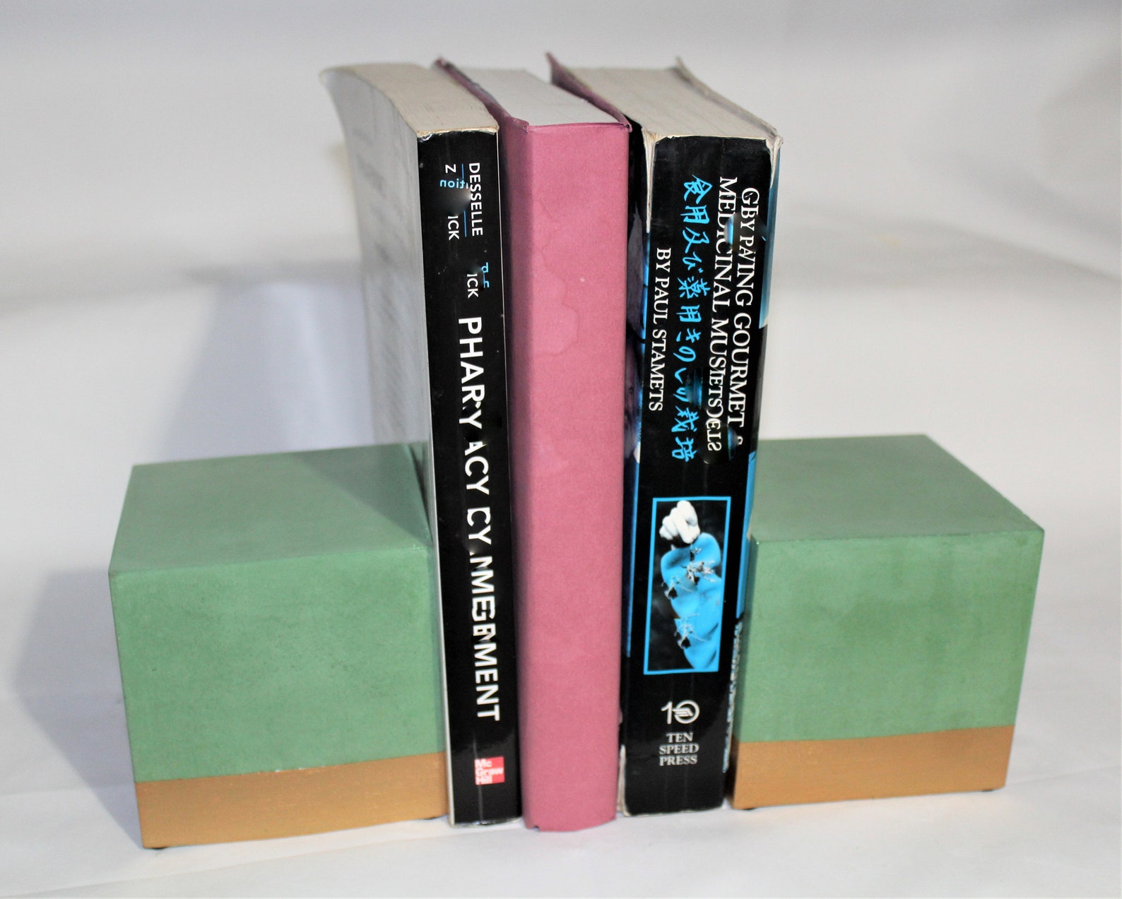 Heavy Bookend / Book End / Concrete Bookend / Heavy Bookend / Etsy