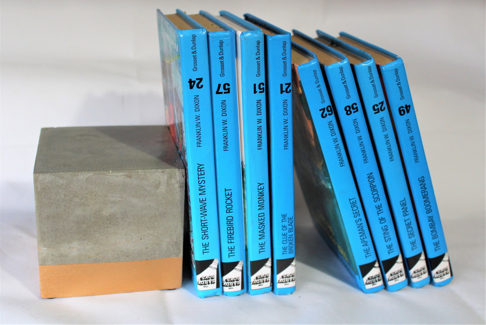 Heavy Bookend / Book End / Concrete Bookend / Heavy Bookend / Etsy