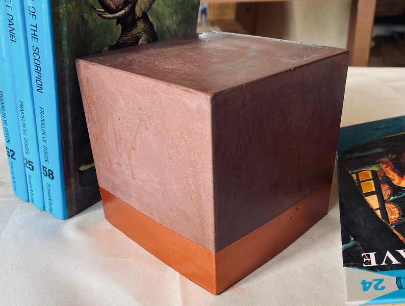 Heavy Bookend / Book End / Concrete Bookend / Heavy Bookend / Etsy