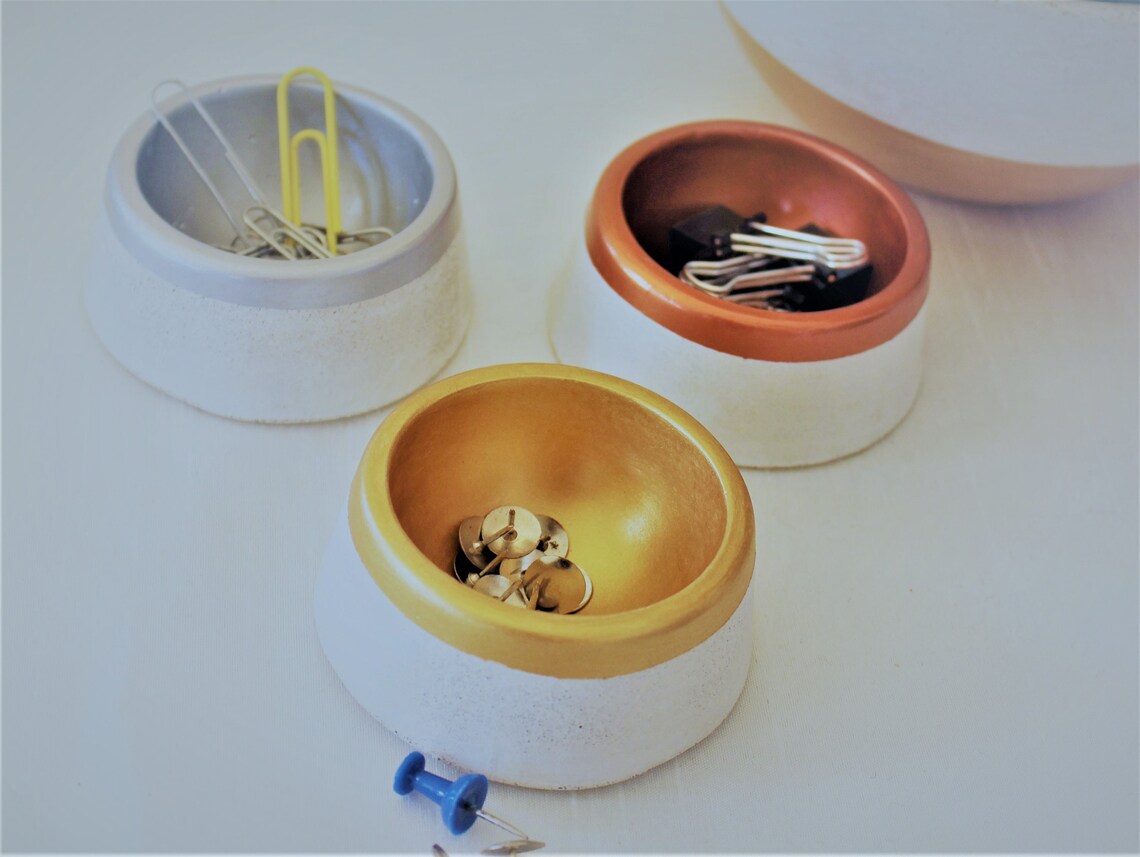 Paper Clip Holder / Custom Thumb Tack Storage/ Etsy