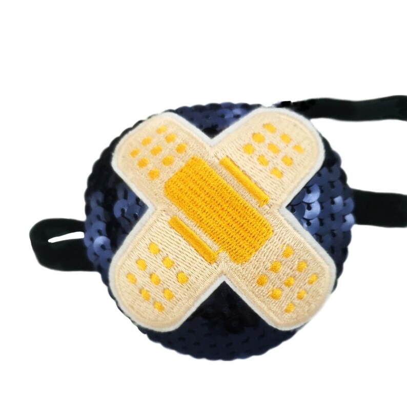 Funny Eye Patch Sequins Patch Adult Unisex Adjustable Etsy Australia