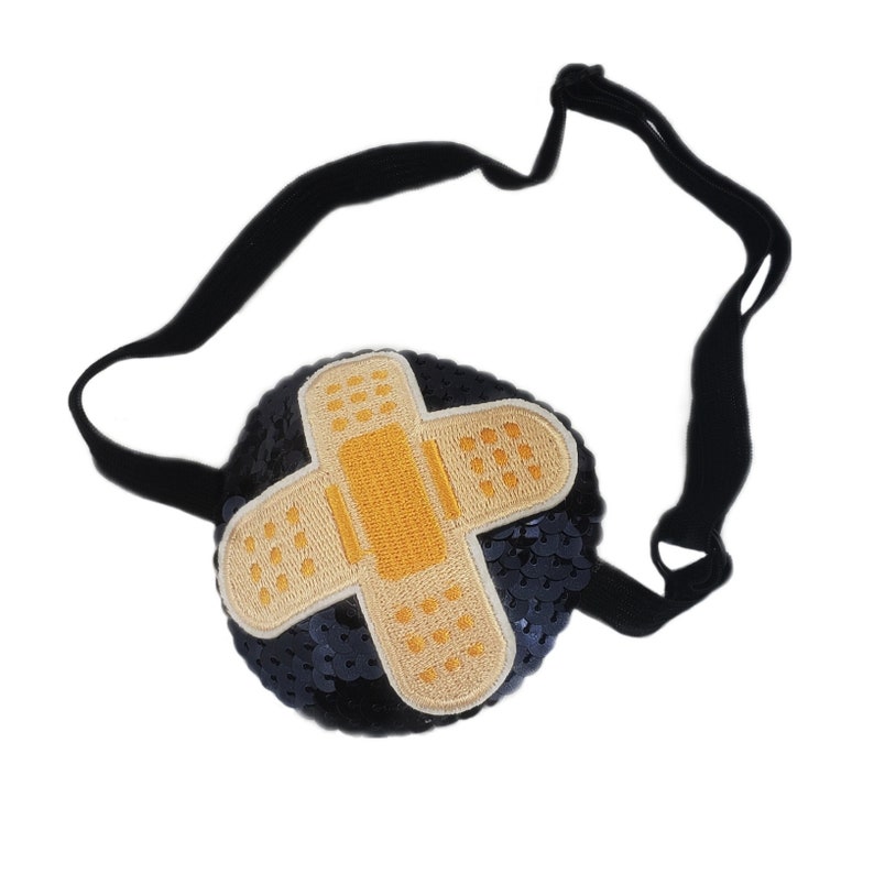 Funny Eye Patch Sequins Patch Adult Unisex Adjustable Etsy Australia