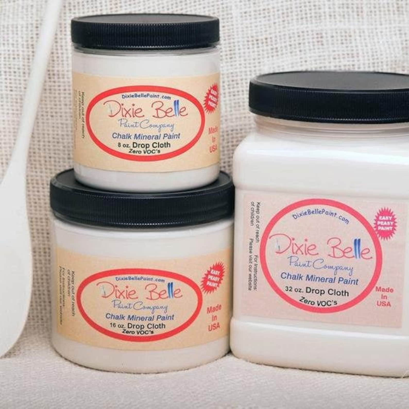 Dixie Belle Mineral Chalk Paint Dropcloth 816 or 32 Oz Etsy UK
