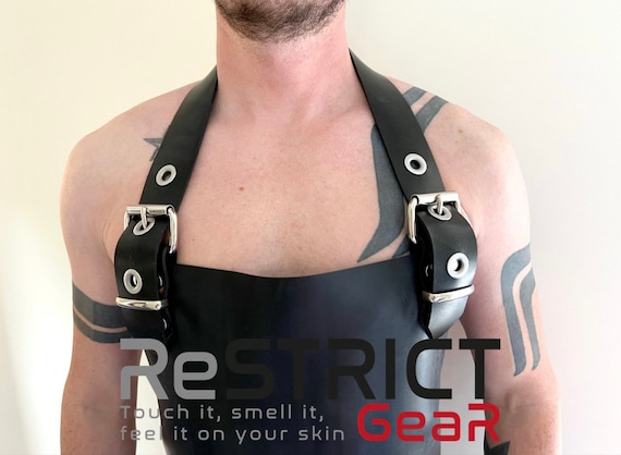 Knipoog vieren Bengelen Mannen zware rubber latex schort .9mm latex Gay Interest - Etsy Nederland