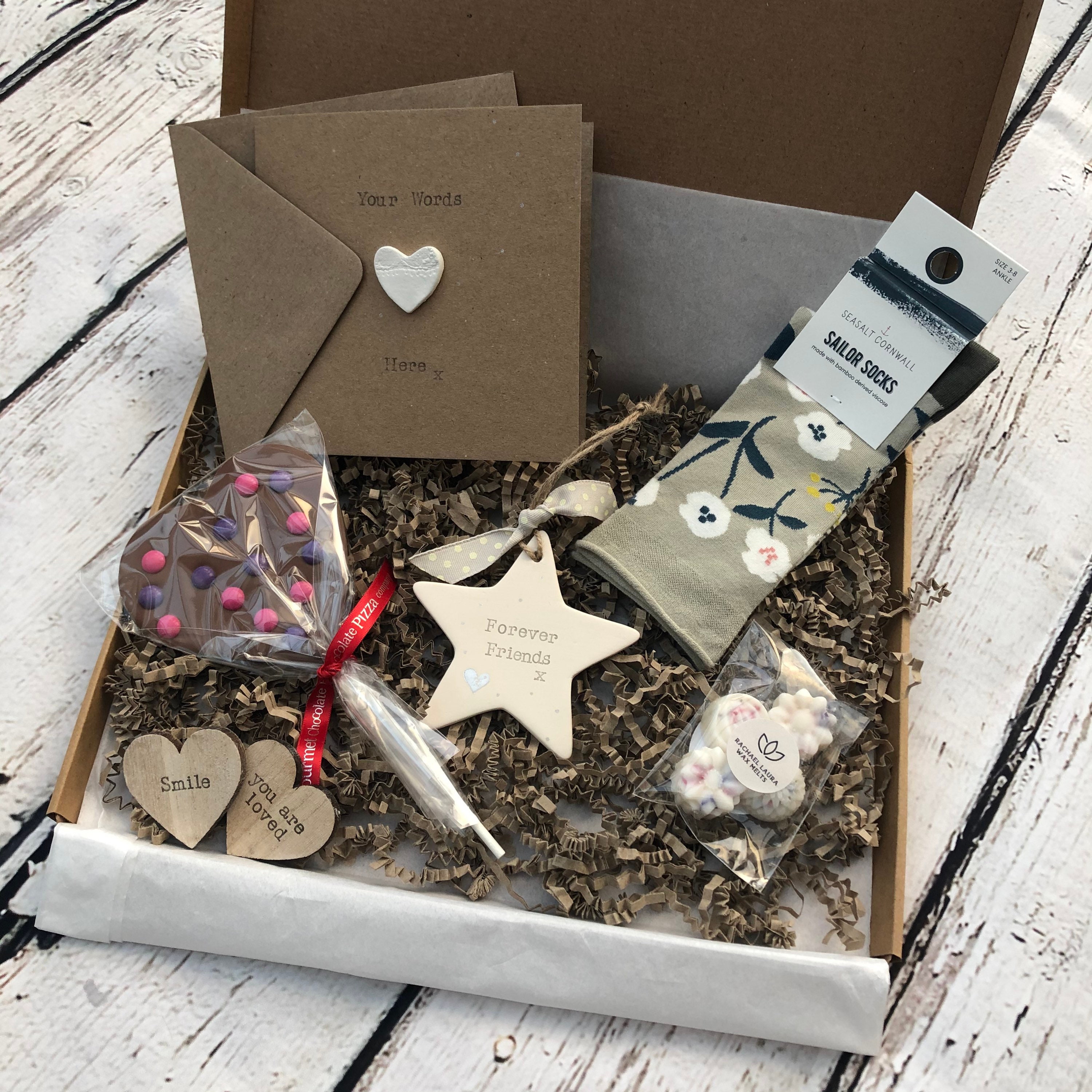 Personalised luxury Letterbox Gift hamper gift for her Etsy