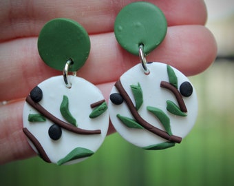 The Mount of Olives Dangle Earring