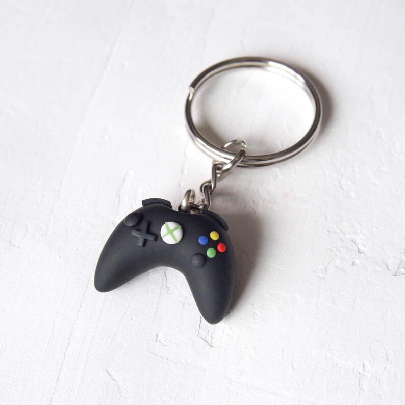 Xbox Controller Keychain Video Game Controller Charm Etsy