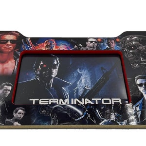 Arcade1up T2 Terminator Lit Riser Front Panel