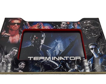 Arcade1up T2 Terminator Lit Riser Front Panel