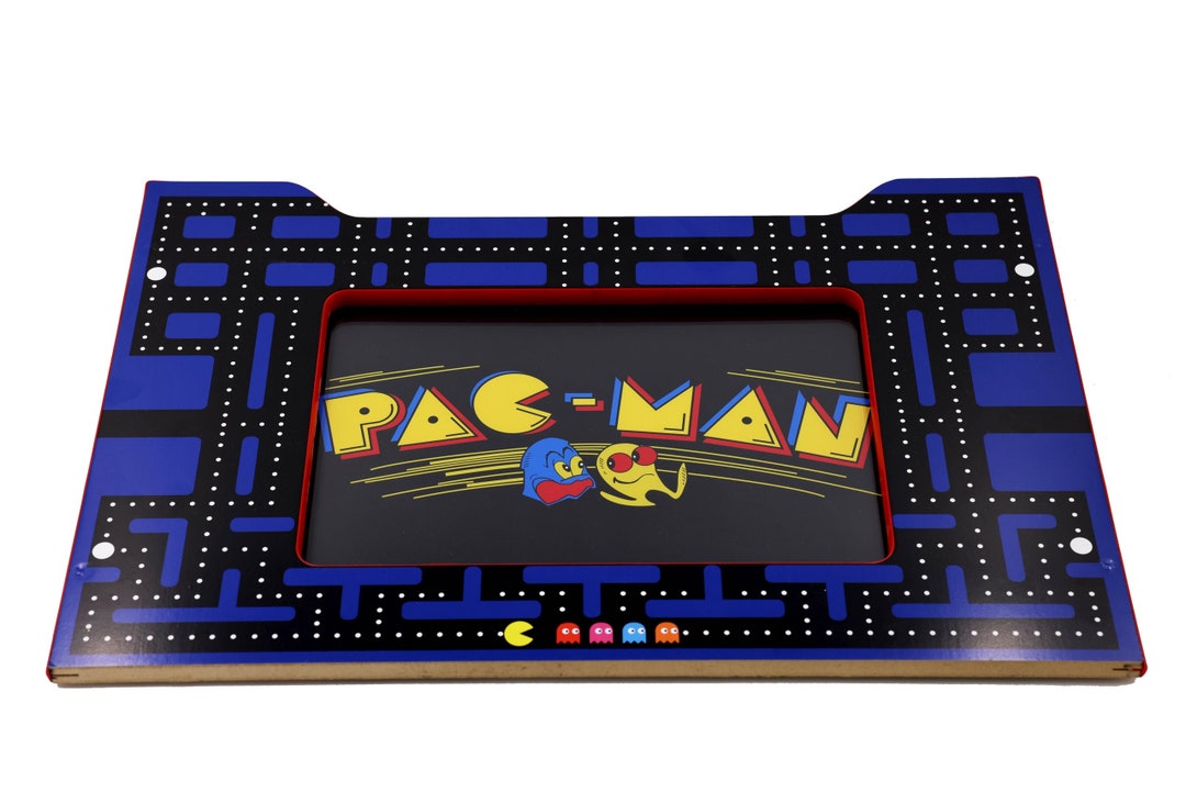 Rcade1up Pac Man Riser Panel Pac Man Arcade1up Lit Riser Front Panel - Etsy