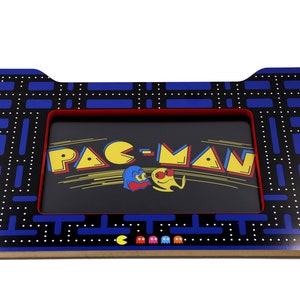 Pac Man Arcade1up Panel frontal con elevador iluminado