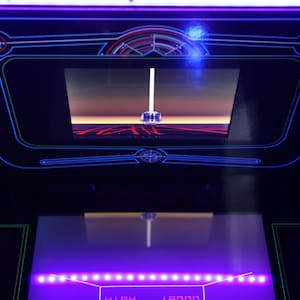 Arcade1up Tron S Panel Bildschirm Mod 10"