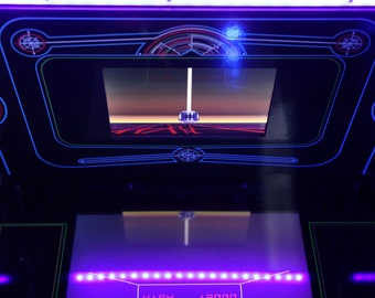 Arcade1up Tron S Panel Screen Mod 10&quot;