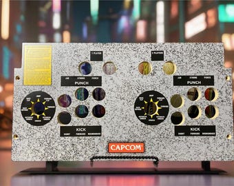 Arcade1up Street Fighter Custom Control Panel