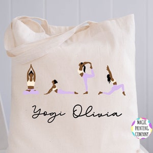 Yoga Bag Personalised Gift Pilates Gift, over Shoulder meditation  best friend namaste yoga clothes yoga towel Mat sport gym bag hoodie