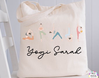 Yoga Bag Personalised Present over Shoulder meditation mindfulness best friend leggings namaste yoga clothes yoga towel Mat sport gym hoodie