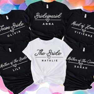 Personalisiertes Henne Hochzeit Braut Party Aufbügeln Vinyl Transfer