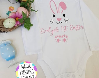 my 1st easter sleepsuit
