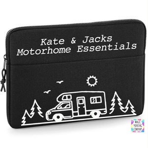 Camper cadeau-, Camper Essentials tas -Gepersonaliseerde camper tas, Camping Opbergtas, Caravan cadeau- Camper cadeau- Reis de wereld cadeau