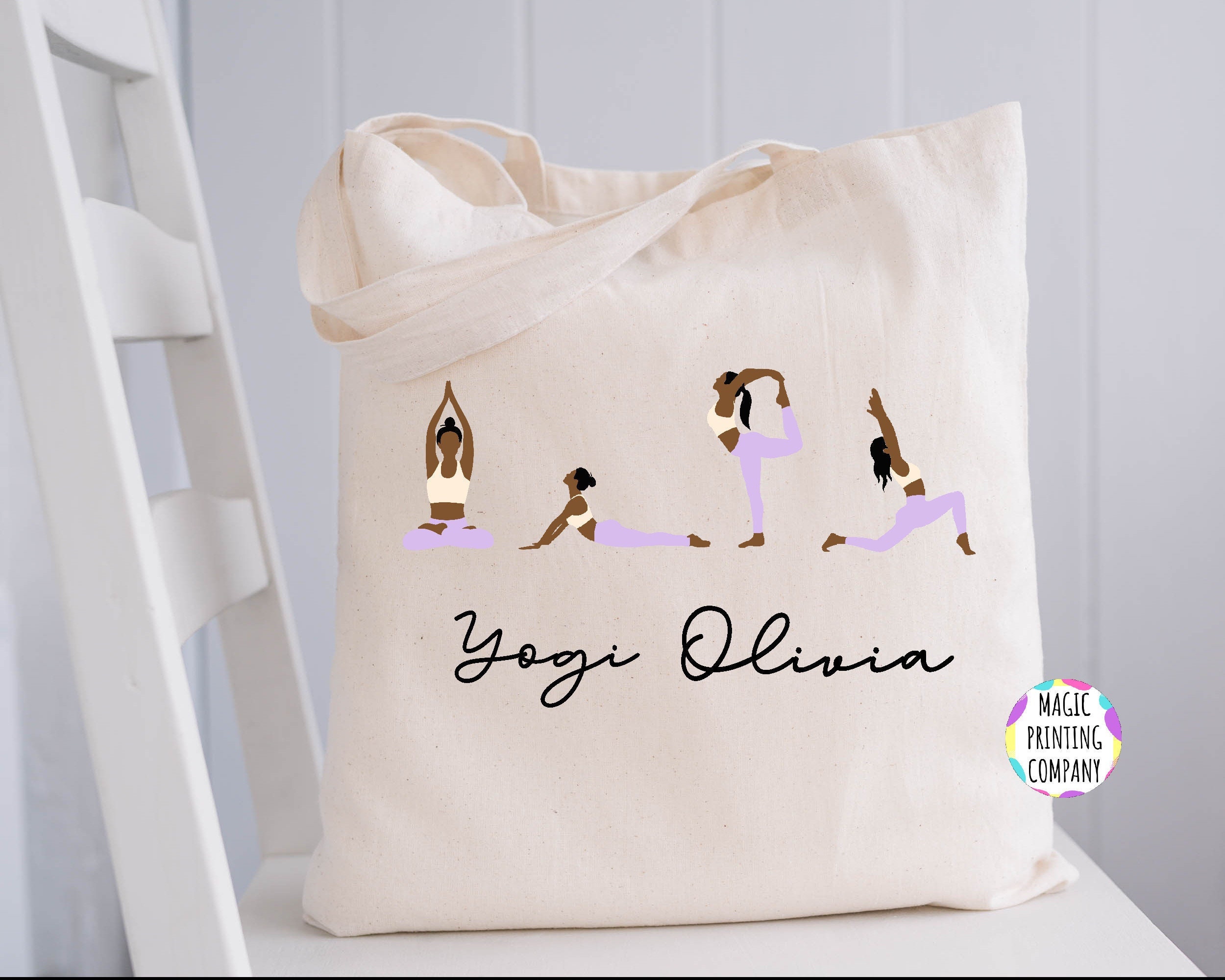 Personalised Yoga Mat Bag Gym Towel Pilates Exercise Sports Gym Tote Yoga  gift