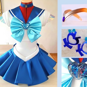 Disfraz de princesa Blue Water Cosplay HECHO A MEDIDA Hecho a mano