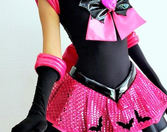 Sailor  Vampire Draculau cosplay handmade costume made to measure halloween