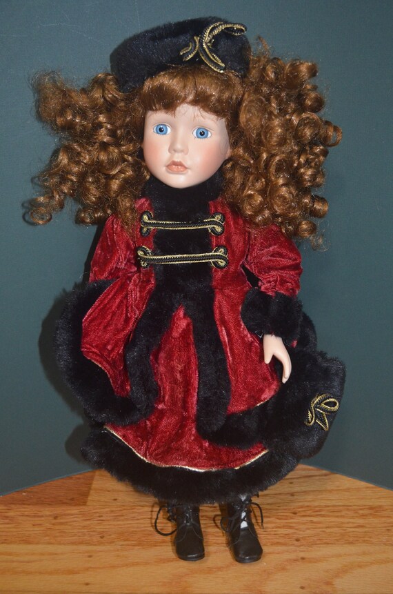 Vintage Collectors Choice Series Porcelain Doll by DanDee Etsy