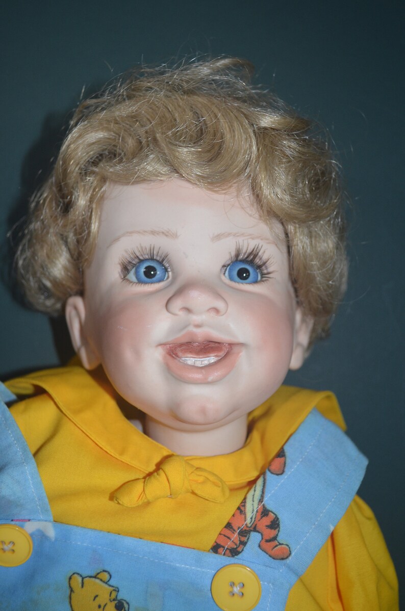 1995 Extremely Rare Bell Ceramic Fine Hobby Germany Doll by Etsy