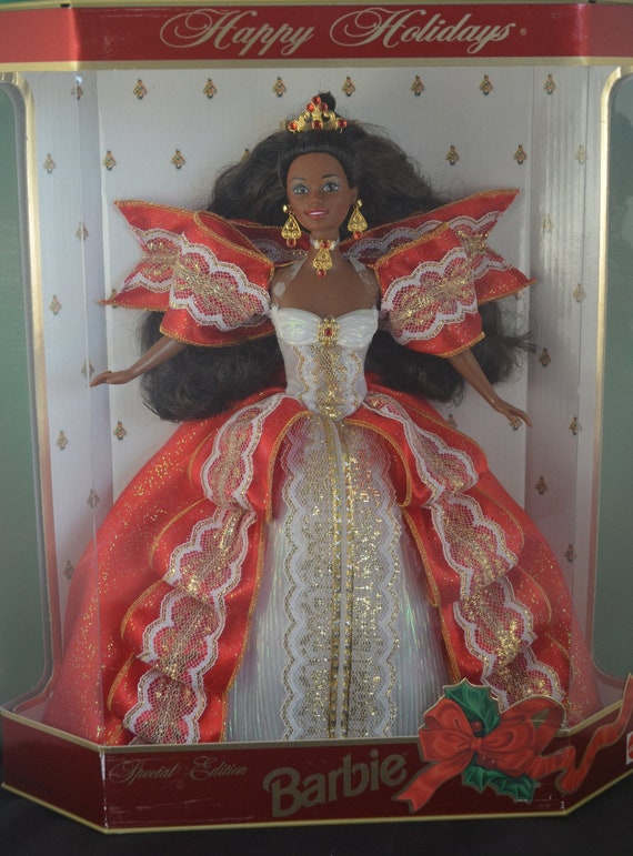1997 happy holidays barbie special edition value