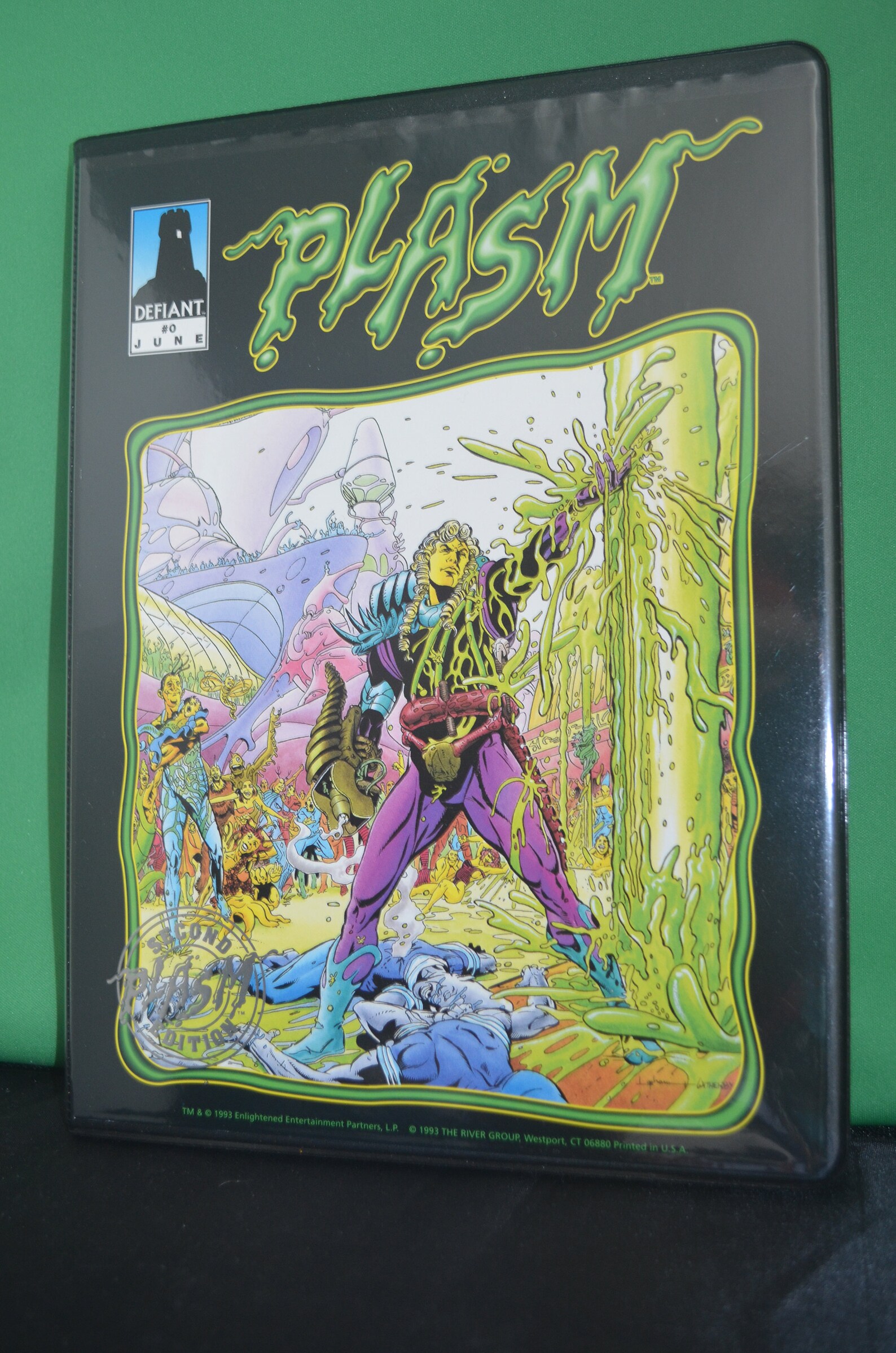 1993 Defiant 0 June Plasm 150 Trading Cards In Binder With Etsy