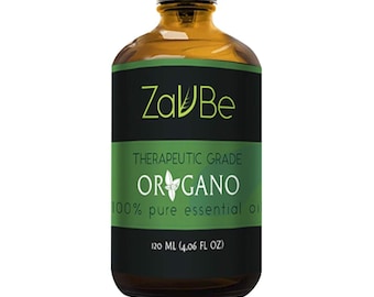 Aceite de orégano puro ZAVBE: grado terapéutico, 100 % natural - 120 ml/10 ml