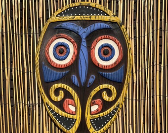 Tiki Mask - Wood Carving