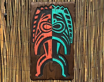 Ku Tiki - Sculpture sur bois