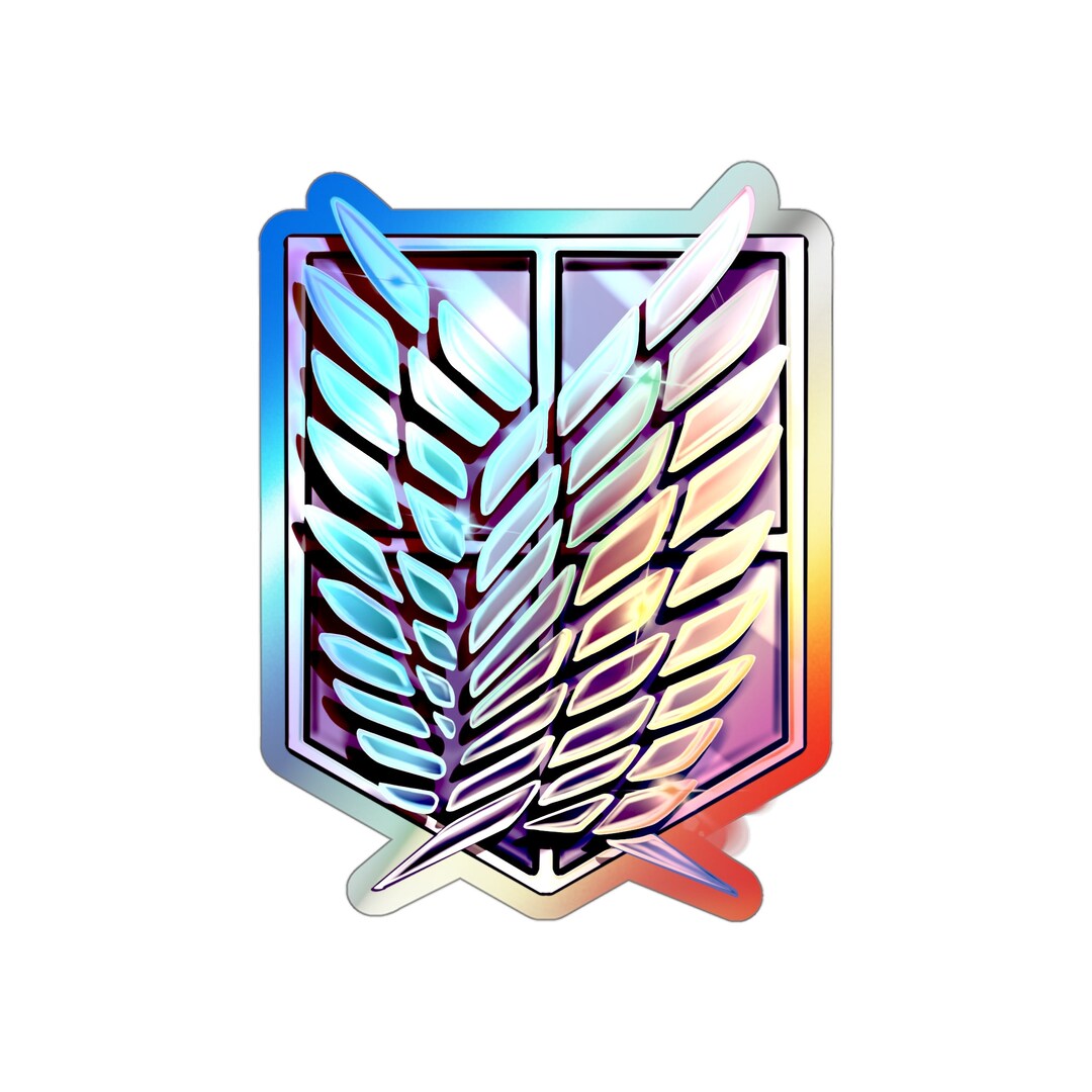 AOT Scout Badge Holosticker Etsy