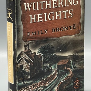 Wuthering Heights by Emily Bronte Vintage 1940er Jahre Modern Library Edition
